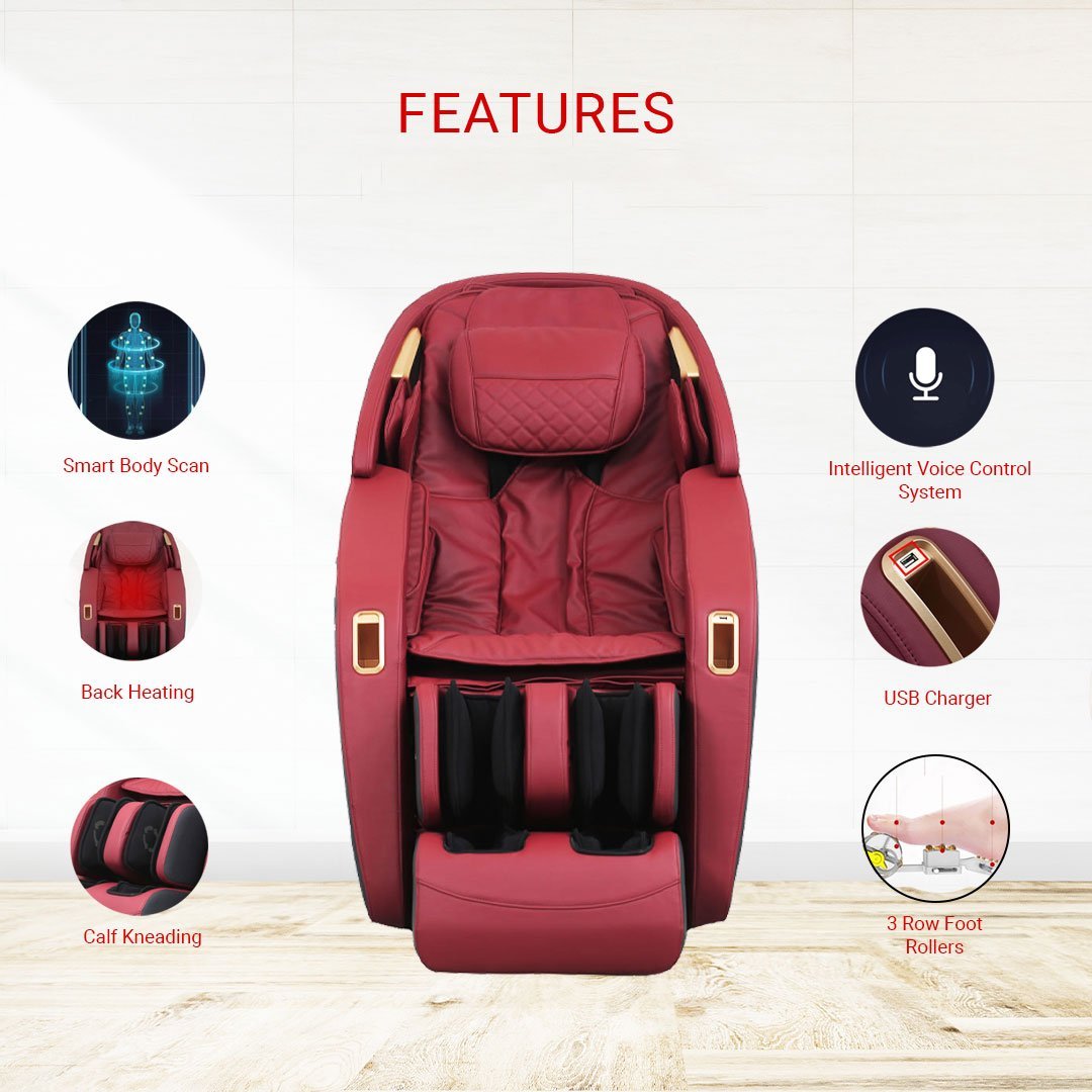 iRobo iEmbrace Massage Chair Features