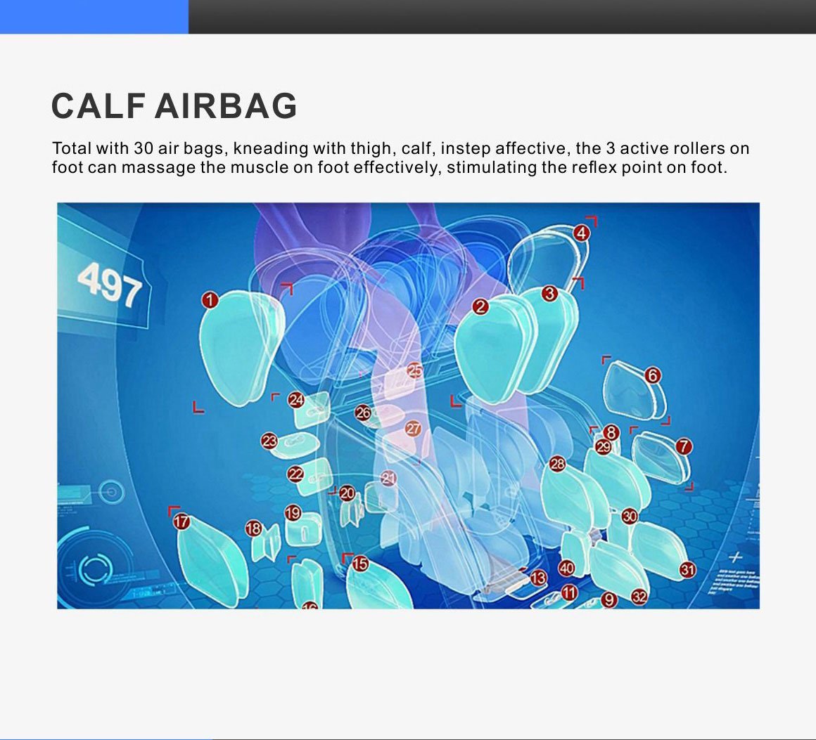 Calf Airbag for iRobo C30 Leg & Foot Massager