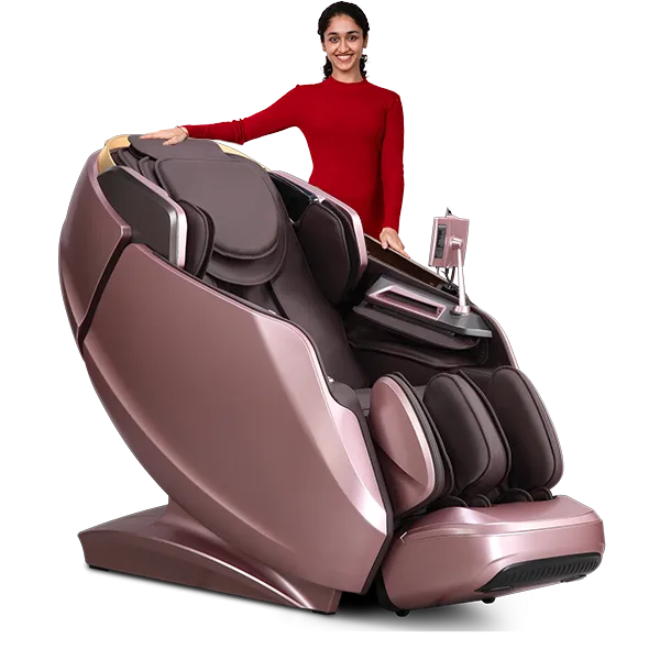 iRobo iUltima massage chair with deep recline for relaxation