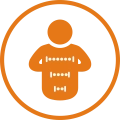 Width Adjustable on Back in Massage Chair