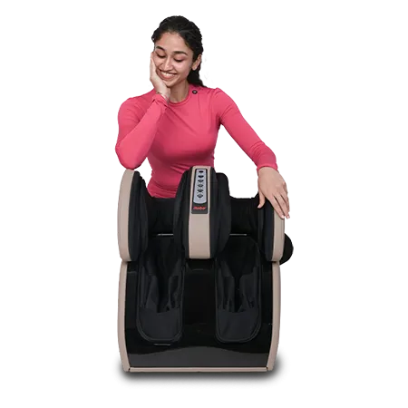 iRobo C30 leg massager with compression therapy for lower body relief