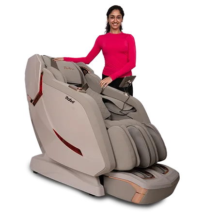 iRobo iRoyal Pro massage chair with full body therapy for home comfort