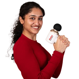 iRobo fascia gun massager for muscle recovery at home