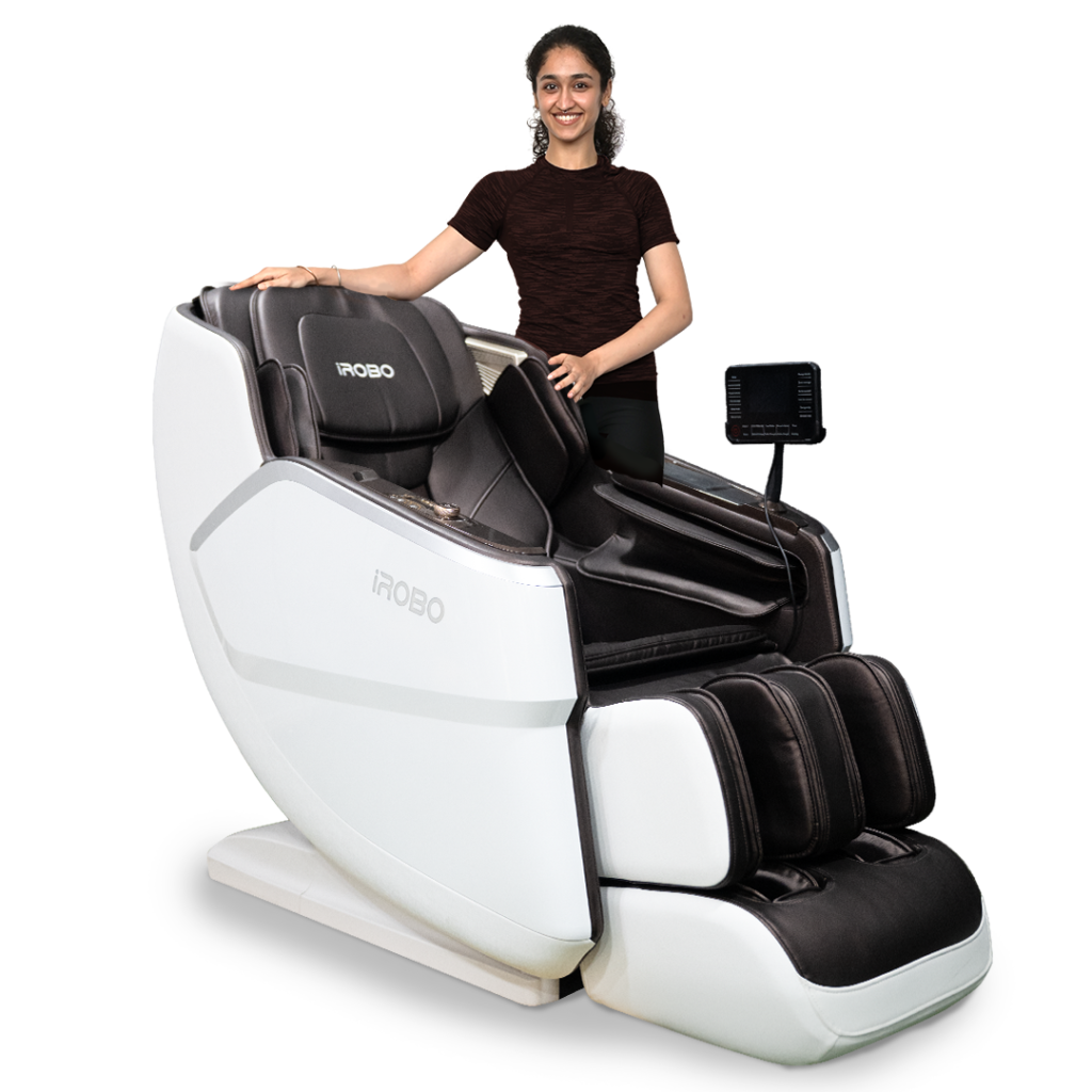 iRobo iUnique Pro massage chair with advanced system for full body comfort