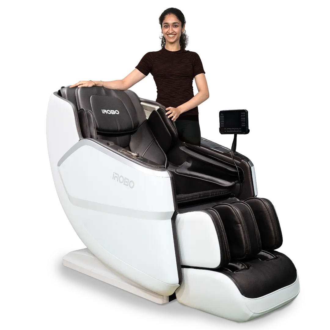 iRobo iUnique Pro massage chair with advanced system for full body comfort