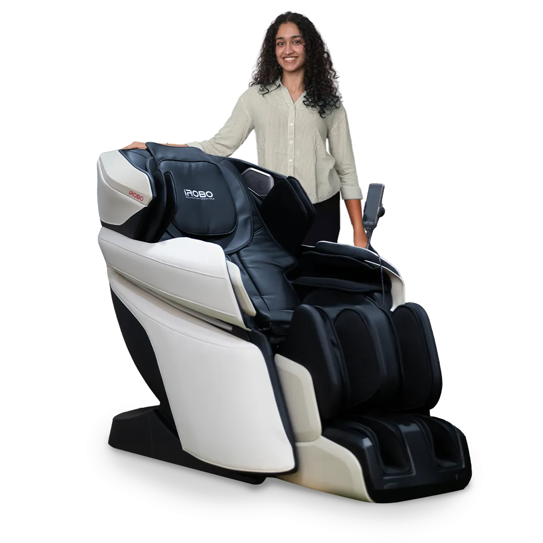 iRobo iUltima Pro massage chair with full body therapy for home comfort